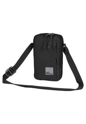 Sac Porté Épaule Jack Wolfskin Konya Homme Noir | 75916348