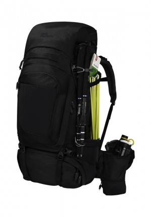 Sac À Dos De Montagne Jack Wolfskin Denali 65|10 Homme Noir | 33632276