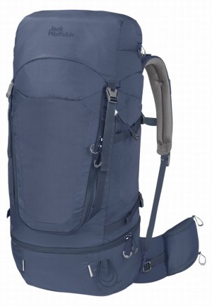 Sac À Dos De Montagne Jack Wolfskin Highland Trail 55|5 Femme Bleu | 34936317