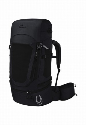 Sac À Dos De Montagne Jack Wolfskin Highland Trail 50|5 Femme Noir | 22507092