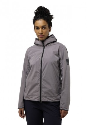 Vestes Jack Wolfskin Bike Commute Xt Femme Grise | 39034715