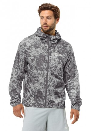 Vestes Jack Wolfskin Prelight Wind Homme Grise | 81292498