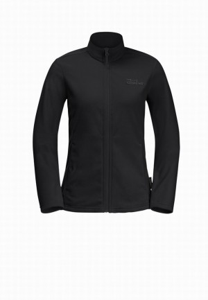 Vestes Polaires Jack Wolfskin Taunus Fz Femme Noir | 67684049